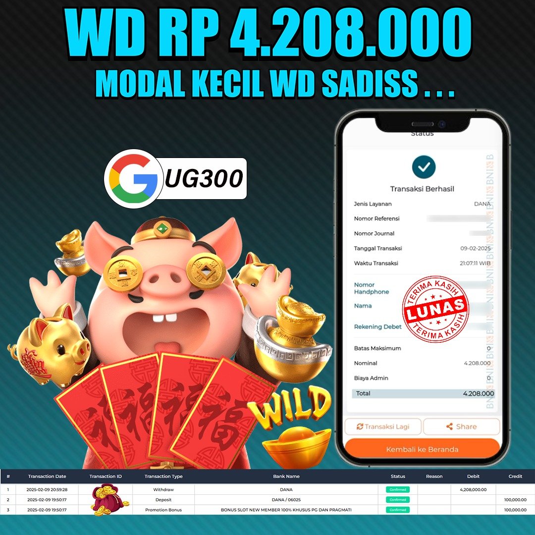 UG300 JACKPOT MAHJONG WAYS  Rp.4,208,000- DIBAYAR TUNTAS